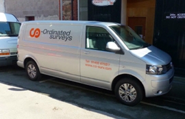 Co-Ordinated surveys high definition laser scanning on lots of clients projects